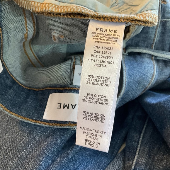 Frame Le High Straight Jeans - Picture 9 of 12